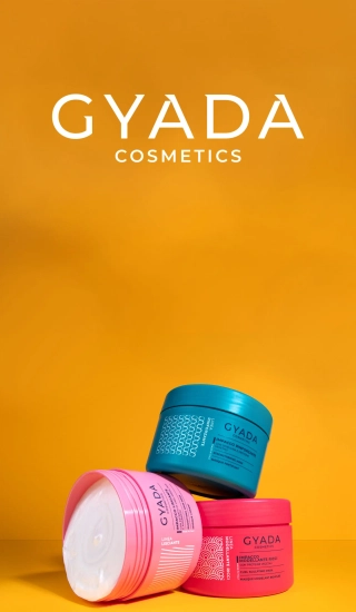 Visual Gyada Cosmetics skincare capelli ricci lisci haircare crema gel mousse